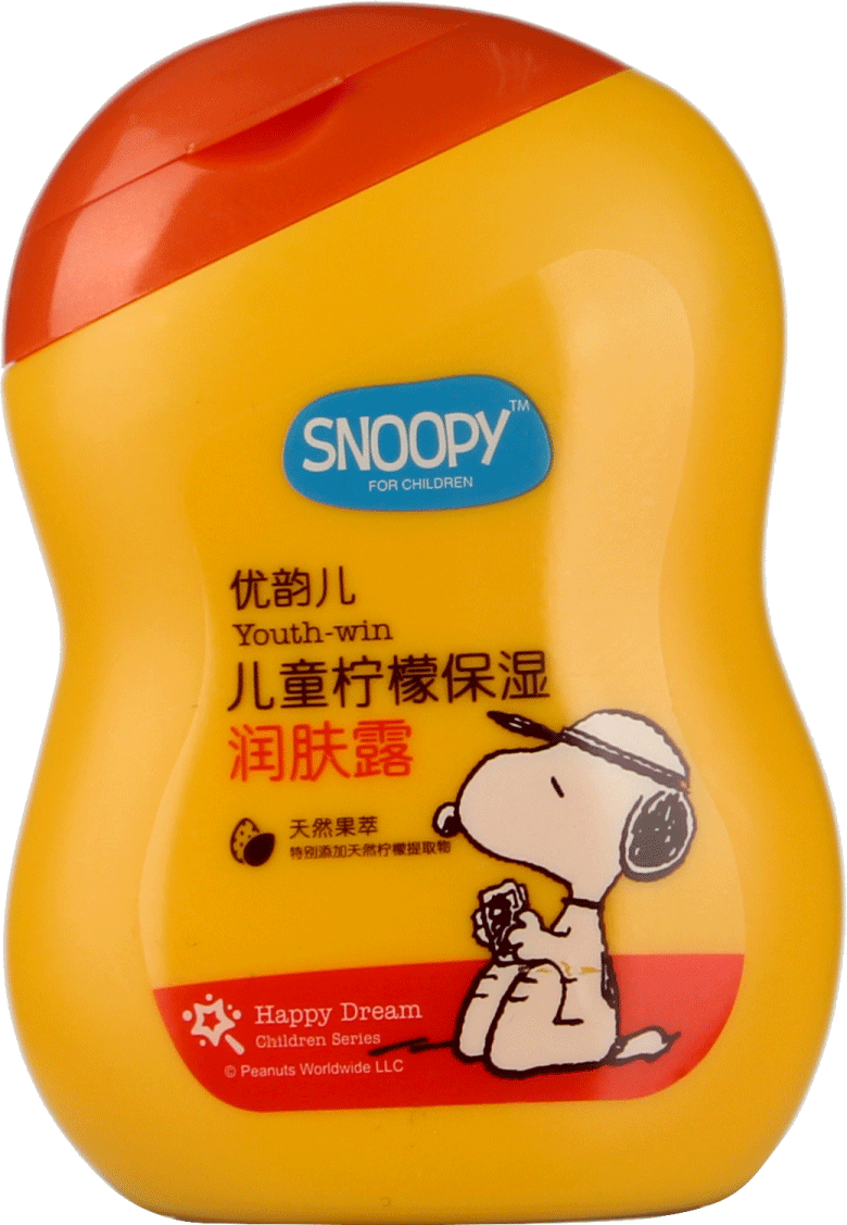 SNOOPY儿童柠檬保湿润肤露