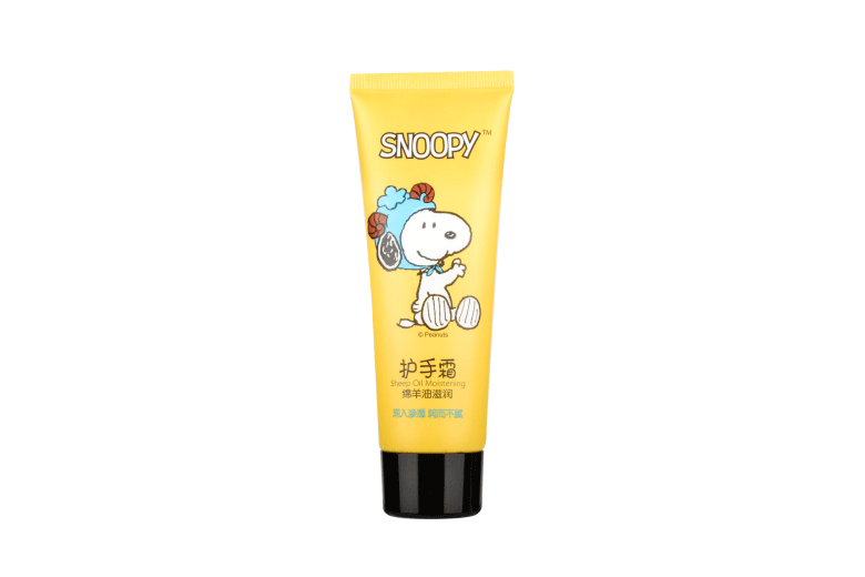 SNOOPY护手霜（绵羊油滋润）正面