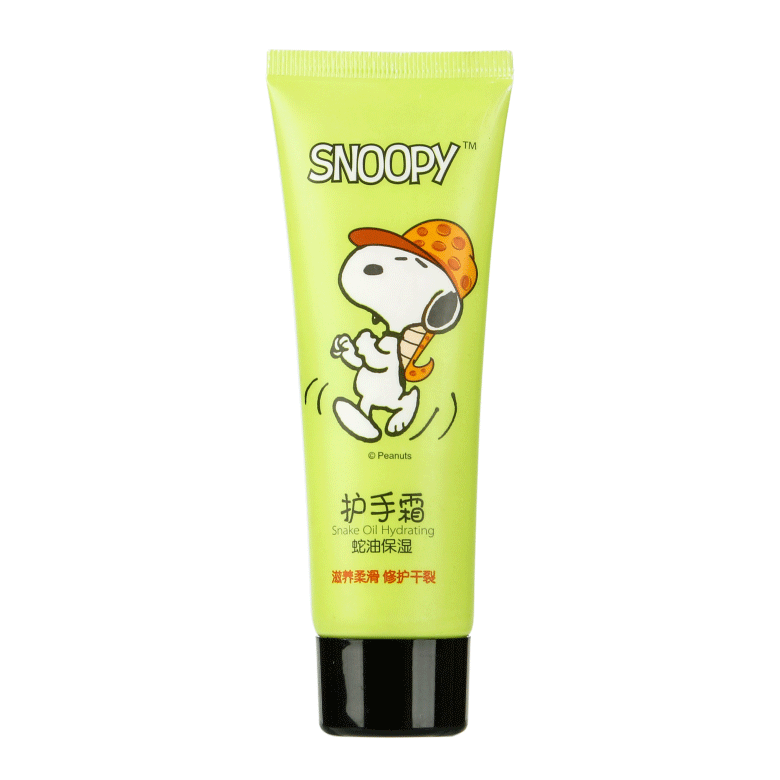 SNOOPY护手霜（蛇油保湿）正面
