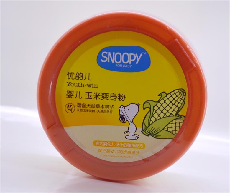 婴儿玉米爽身粉正面